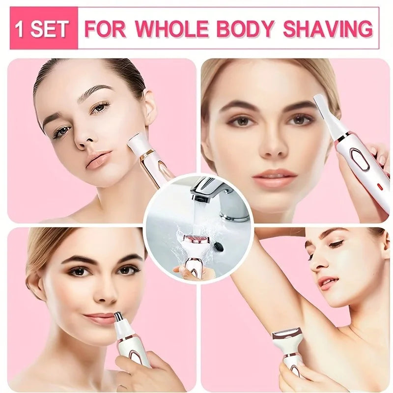 Women's Еlectric Shaver - epilator 4 in 1