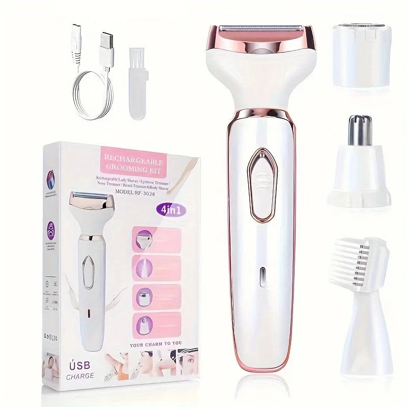 Women's Еlectric Shaver - epilator 4 in 1