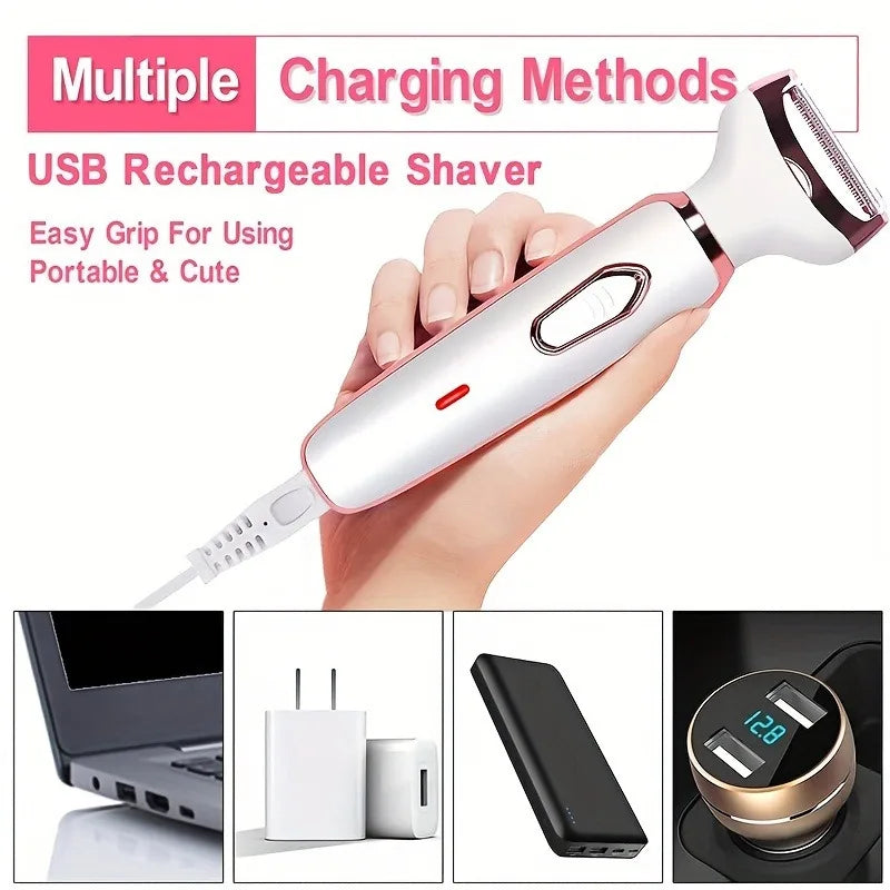 Women's Еlectric Shaver - epilator 4 in 1