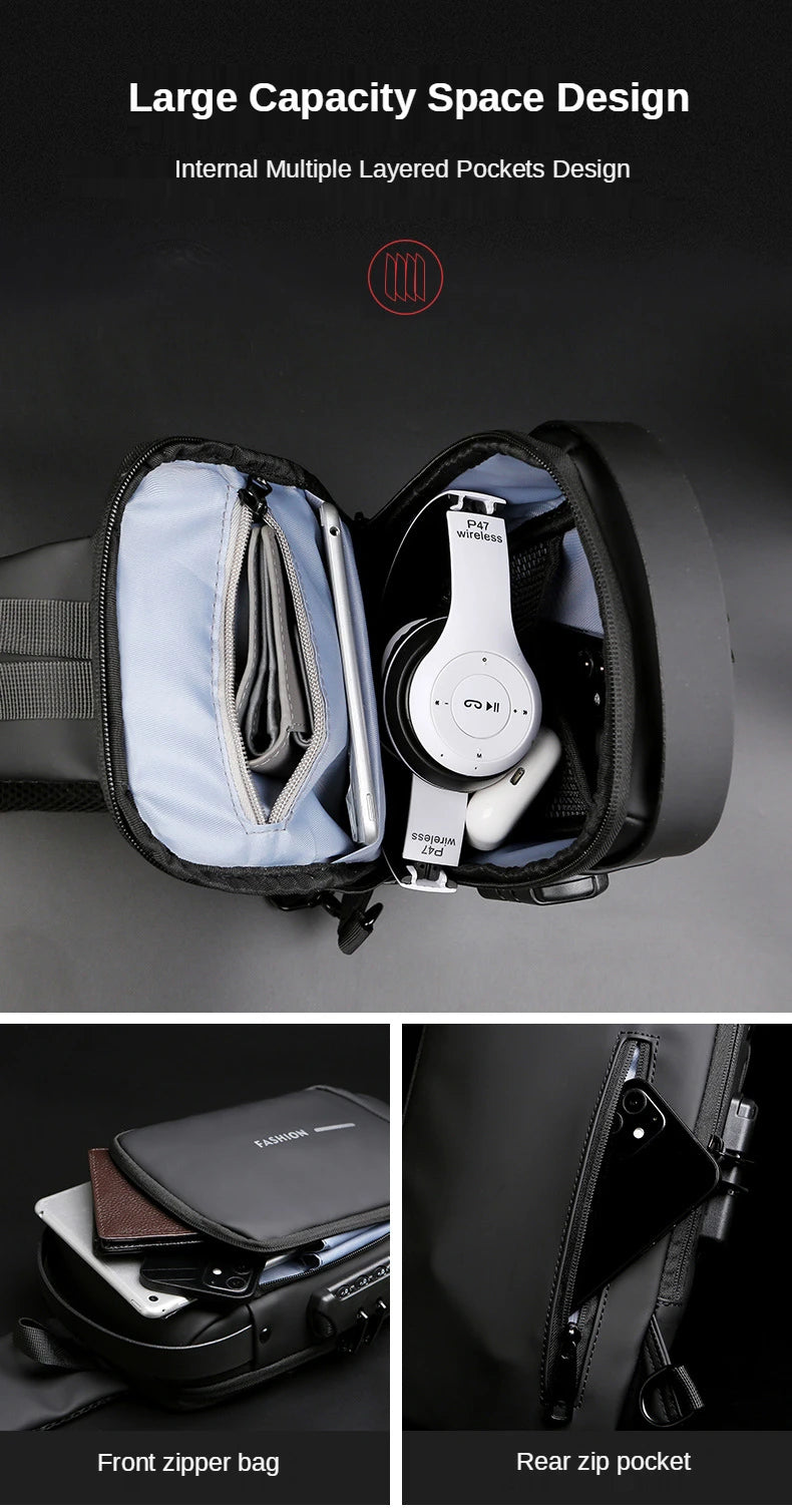 Anti-Theft Shoulder Bag